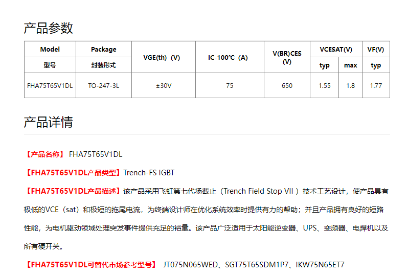 电机驱动“心脏”如何选？解析国产IGBT单管的算力硬核